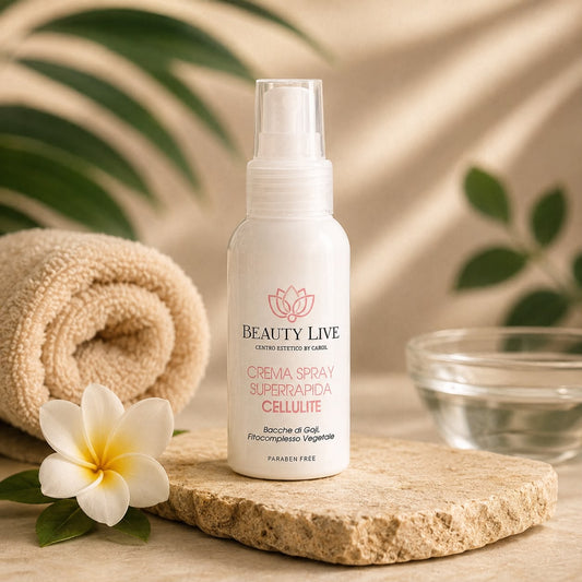 Crema Spray Super Rapida Cellulite 200 ml – Trattamento Rimodellante Intensivo