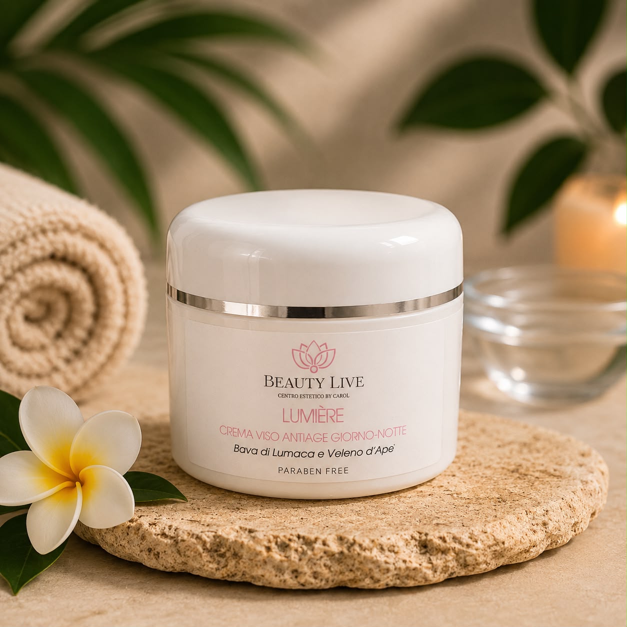 LUMIÈRE Crema Viso Antiage Giorno & Notte alla Bava di Lumaca e Veleno d’Ape
